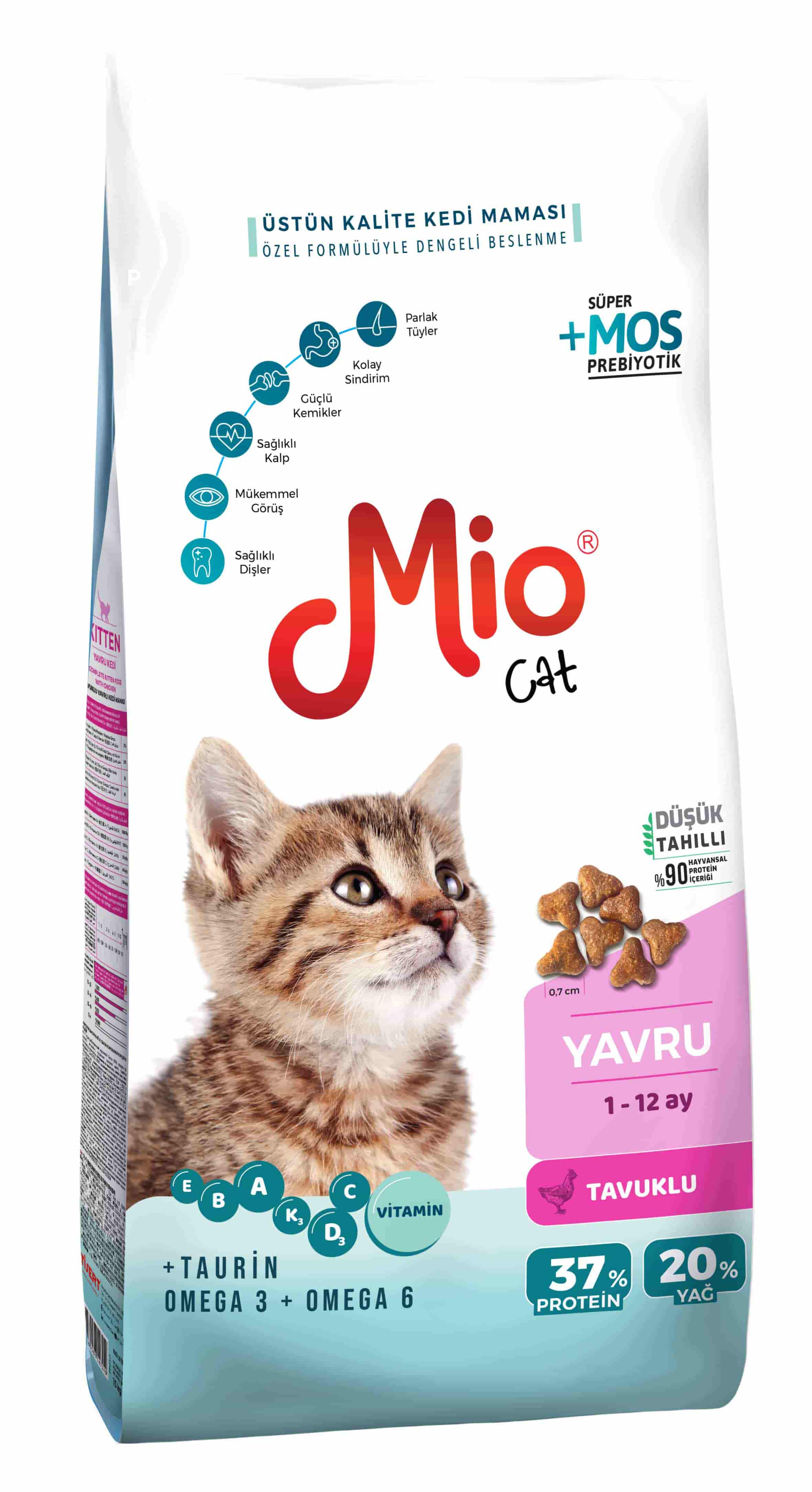 Kuru Mama - Mio 15 kg Kitten - Tavuklu
